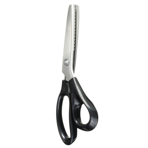 3MM 5MM 7MM Pinking Shears Arc-gear Scissors Sewing Craft Upholstery Tailor Zig Zag Tool 2