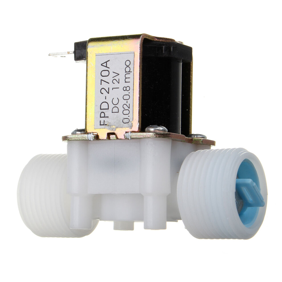 G3/4 12V Pp Normally Closed Type Solenoid Valve Water Diverter Device 313036453406
