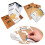 Adventure Log 8Pcs Mini Maps 1Pcs Daily Expeditionary Creative Scratch World Map Note Schedule Gift 1