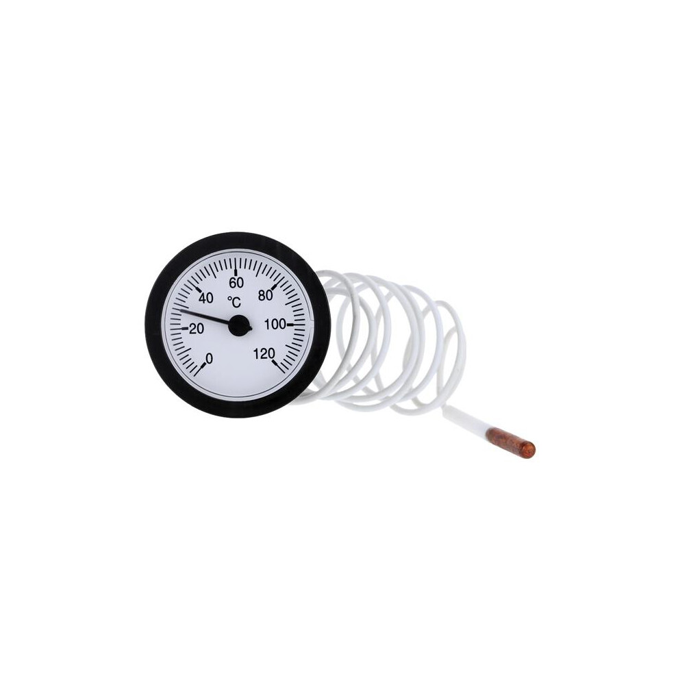 Ts-W53 0-120 Centigrade Dial Thermometer Capillary Water Liquid Temperature Gauge With 1.5M Sensor 9395985336079