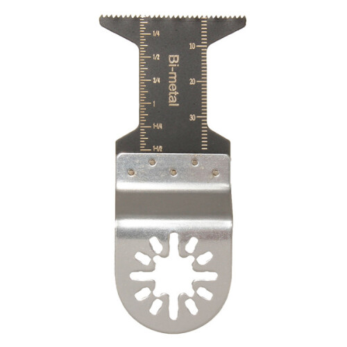 5-Piece Universal Oscillating Multitool Blade Set for Parkside/Workzone/Einhell/Challenge/AEG — Bi-Metal, Fine-Tooth & Flush-Cut Blades 1