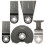 5-Piece Universal Oscillating Multitool Blade Set for Parkside/Workzone/Einhell/Challenge/AEG — Bi-Metal, Fine-Tooth & Flush-Cut Blades 8