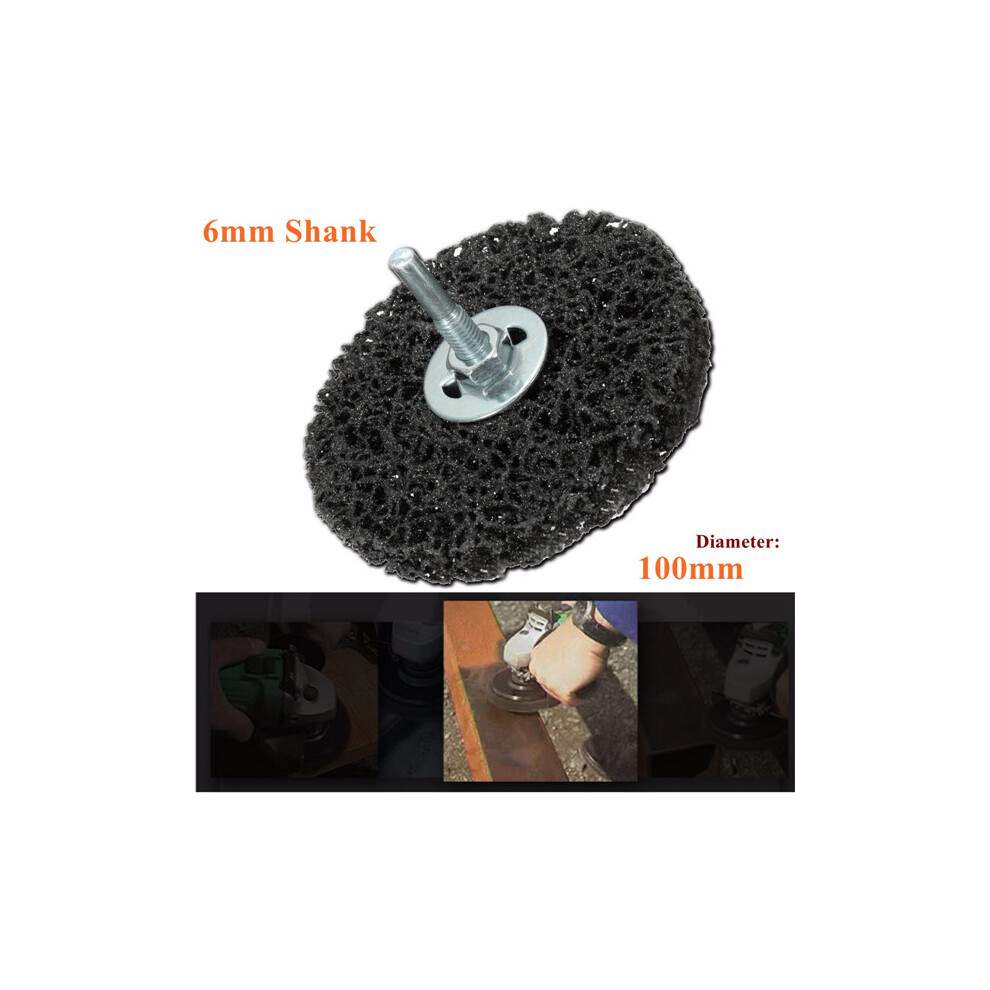 100Mm Rust And Paint Removal Polycarbide Abrasive Stripping Disc 6Mm Shank Wheel 600182739615