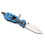 Multifunctional Tools Folding Outdoor Camping Survival Rescue Tool with LED Emergency Lamp 7