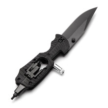 Multifunctional Tools Folding Outdoor Camping Survival Rescue Tool with LED Emergency Lamp
