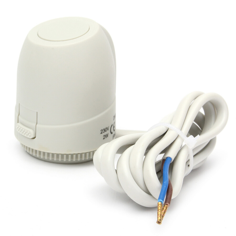 230V Nc Electric Thermal Actuator Manifold Underfloor Heating Thermostat System 787809539190