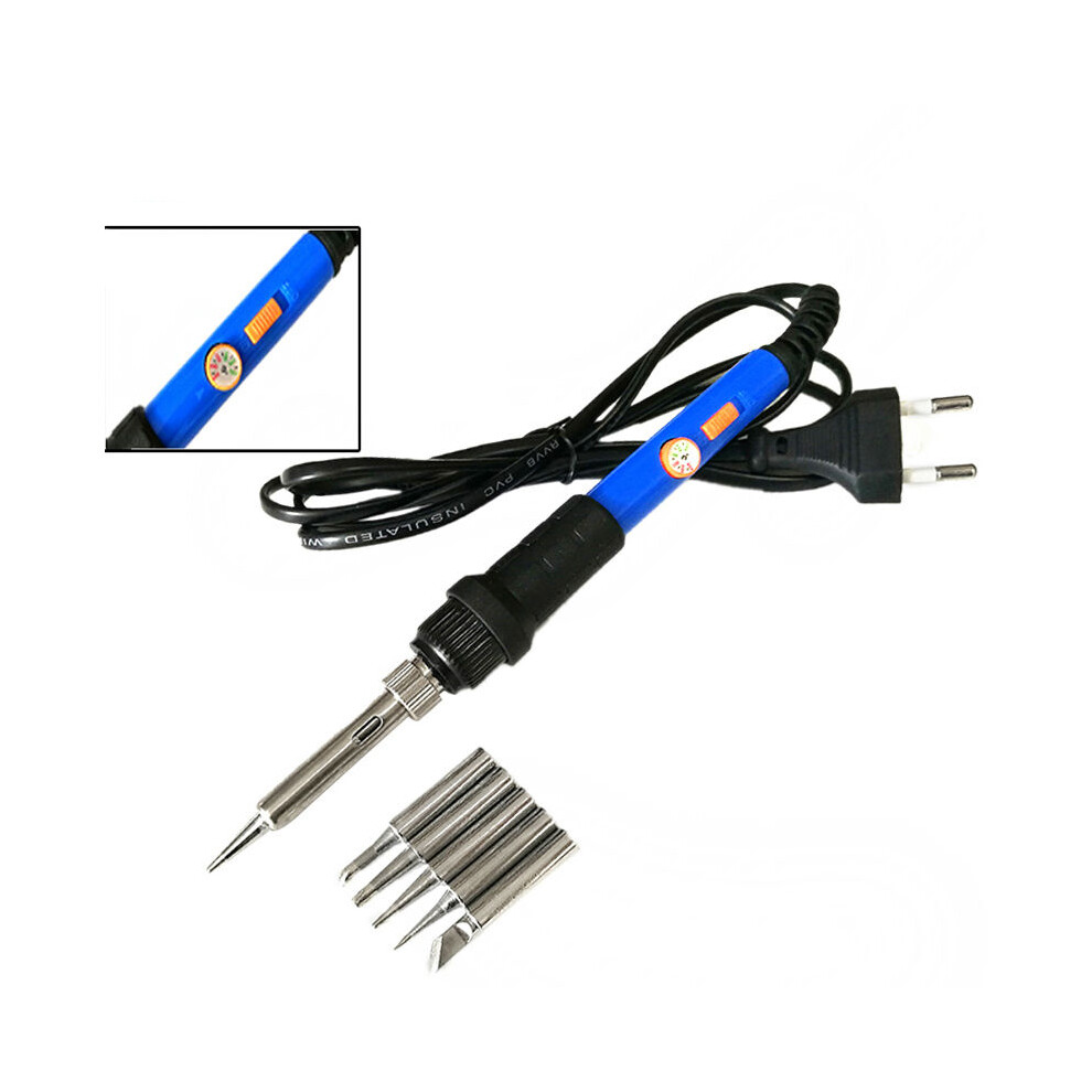 60W 220V/110V Temperature Adjustable Electric Welding Solder Soldering Iron Handle Heat Pencil Tool 6900174470125