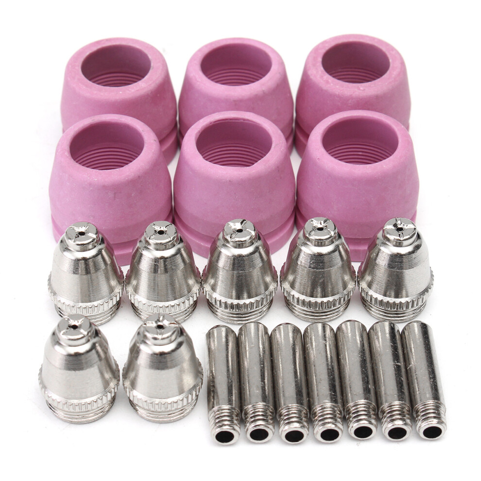 20Pcs Nozzles Electrodes And Cups For Ltp5000 Plasma Cutters 736211807175