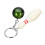 EDC Gadgets Keychain Mini Bowling Pin and Ball Keychain Key Ring Keyfob 6