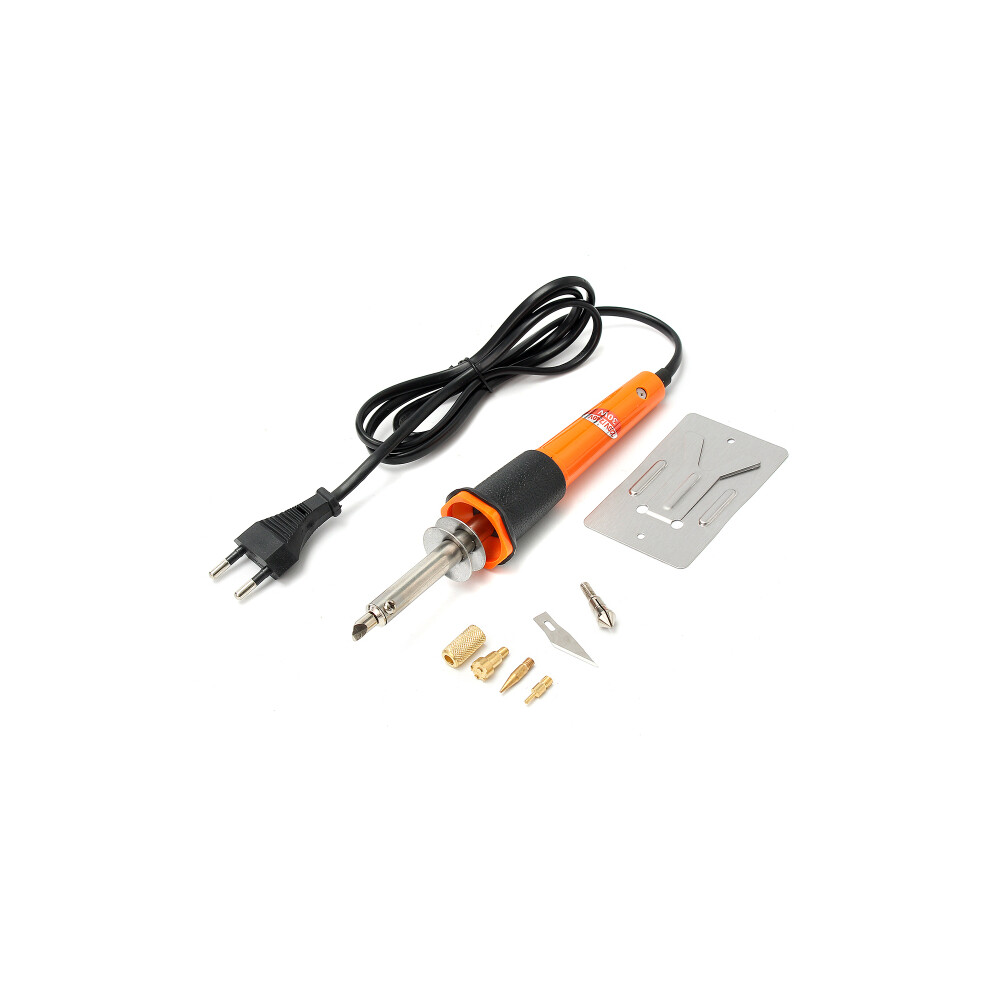 6 Pcs Woodworking Soldering Iron Welding Tips Pyrography Soldering Iron Burner Pen Carving Tool Kit 791177550930