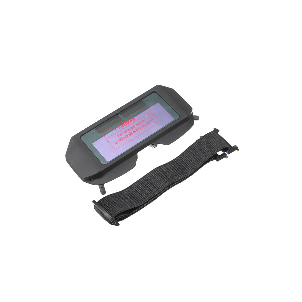 Solar Powered Auto Darkening Welding Glasses Face Mask Shield Tig Mig Mma Mask Helmet Goggles 791177537597