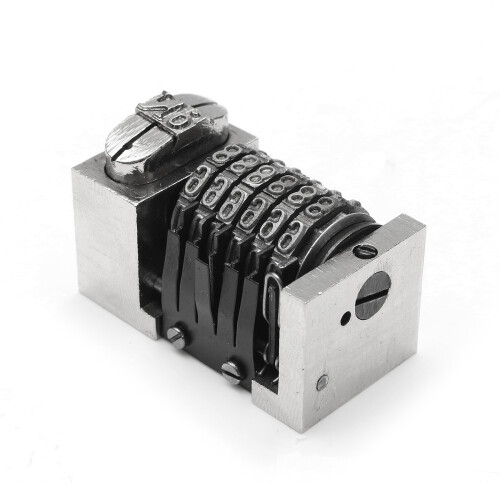 6 Digits Backward Letterpress Numbering Machine 2