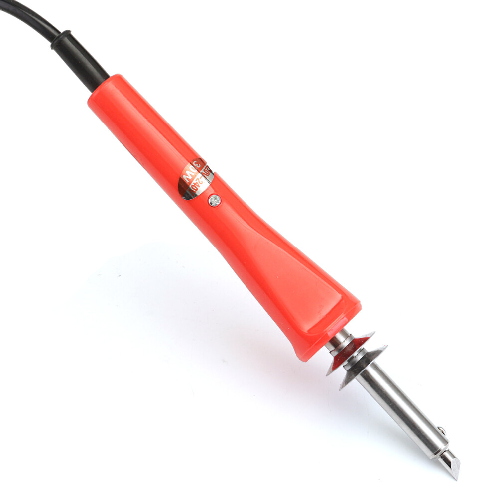 220-240V 30W Eu Soldering Set Pyrography Tool Kit With 6Pcs Interchangeable Brass Tips 791177550916