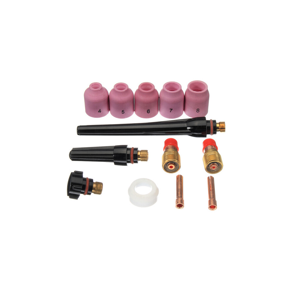 13Pcs Tig Welding Gun Accessories Nozzle Stubby Gas Lens Kit For Wp-17/18/26 600182732999