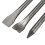 3 Pcs 7'' Length Air Hammers Punch Chipping Chisel Set Round Bar Tool Accessory 5