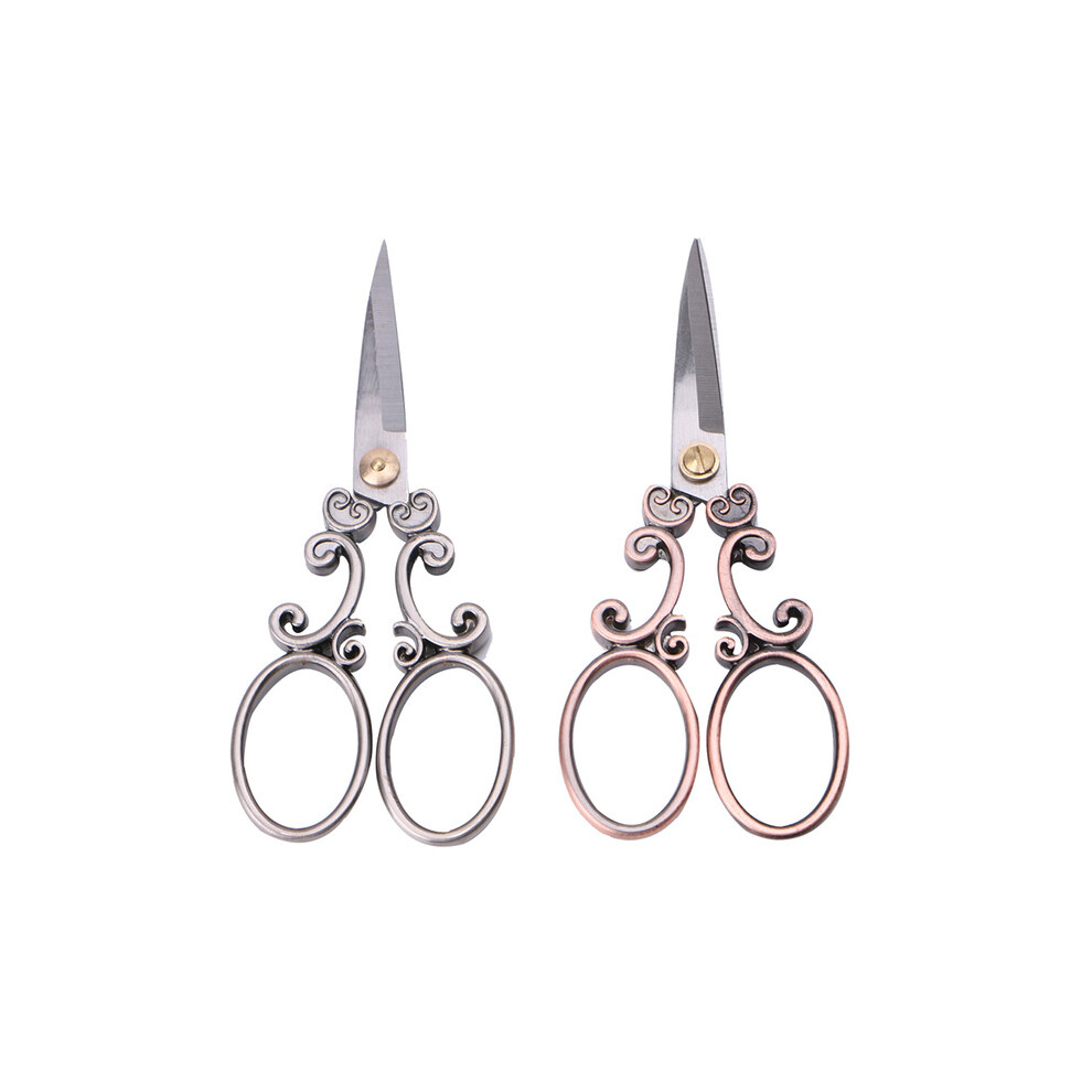 Zakka Retro Vintage Stainless Steel Cross Stitch Sewing Tailor Scissor Diy Handicraft Scissors Tool 8172357697263