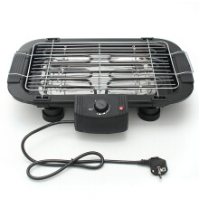 Smokeless BBQ Grill Non Stick Electric BBQ Teppanyaki Barbeque Grill Table Top Griddle