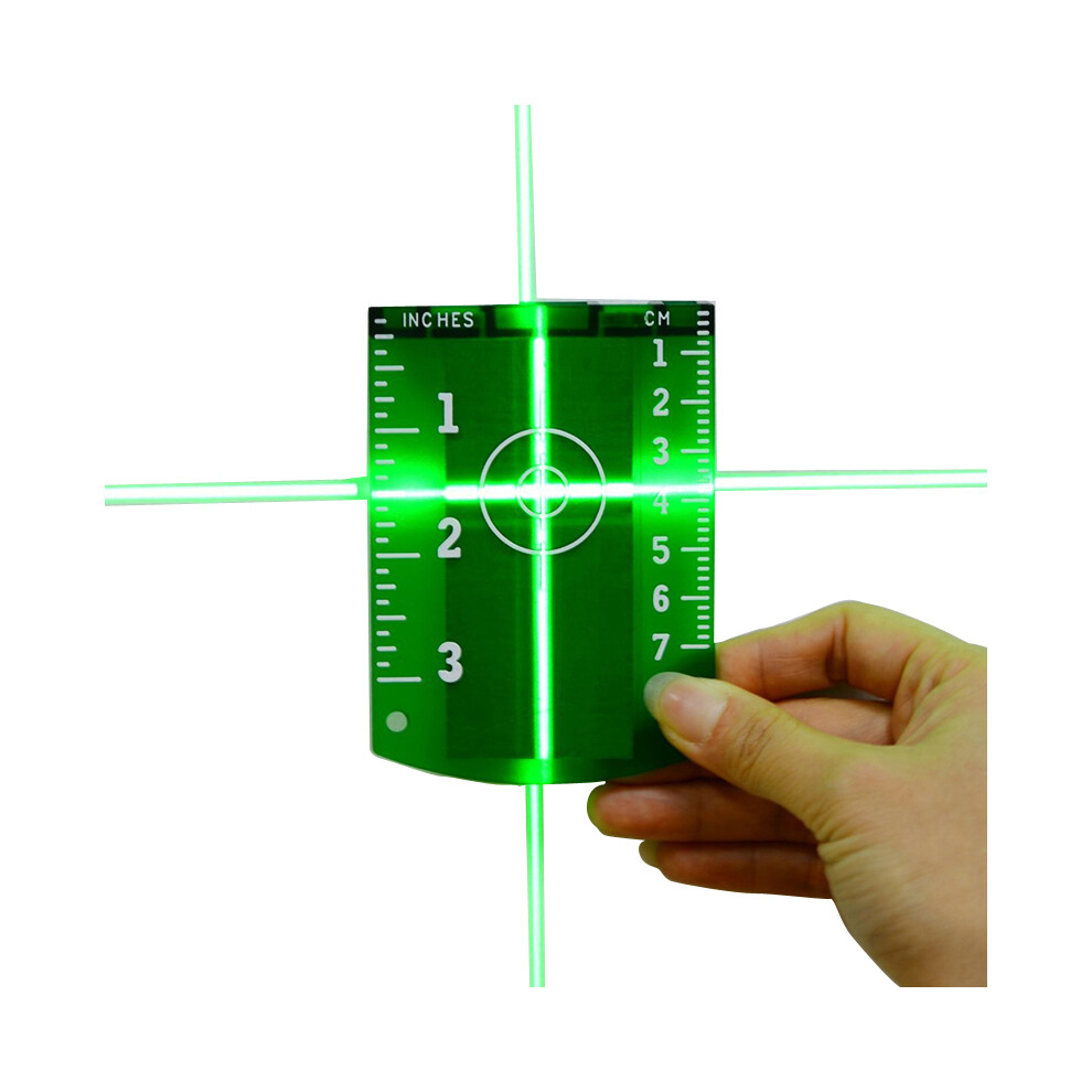 Red Green Laser Target Card Plate For Red Green Laser Level 7757344973189