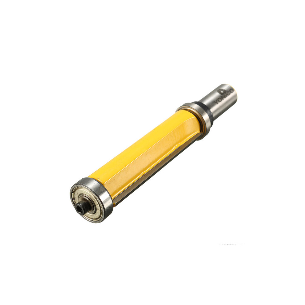 1/2 Inch Shank Flush Trim Router Bit Top With Bottom Bearing Woodworking Tool 690127161366