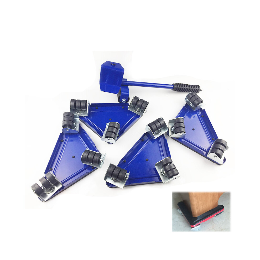 5Pcs Iron Furniture Transport Set Furniture Lifter & Furniture Slides Mover Rollers 9082166575036
