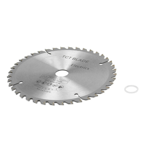 165mm Circular Saw Blade 40 Teeth Cutting Disc with Reduction Ring 1