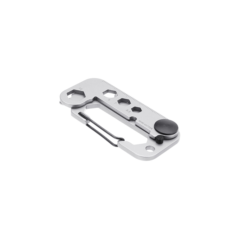 Multi-Functional Edc Gadgets Carabiner Creative Key Ring Emergency Tool Opener Screwdriver 746856058337