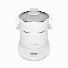 OCOOKER CR-DR01 Multifunction Electric Cooker Kettle Hot Pot Grill Plate with Steamer Egg Boiler