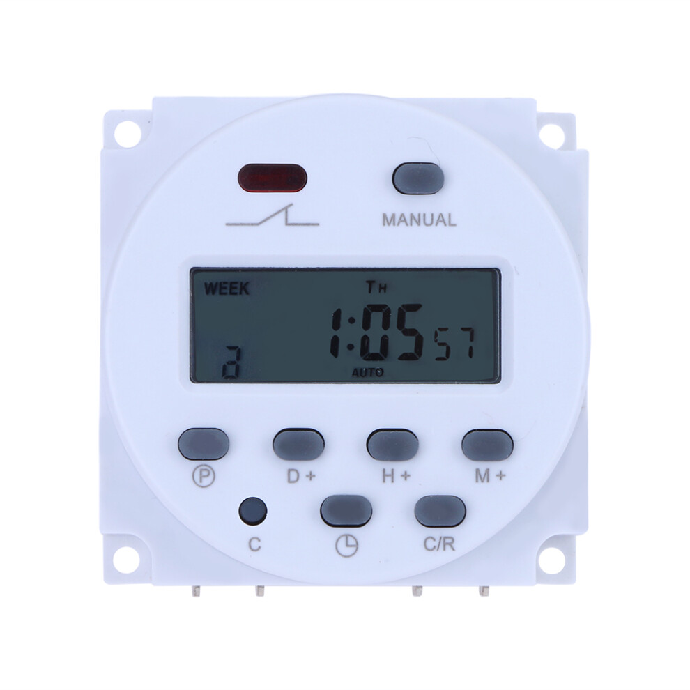 Loskii Cn101a 12V 36V 110V 220V Programmable Digital Lcd Power Timer Switch Relay 16A Timers 6900326772626