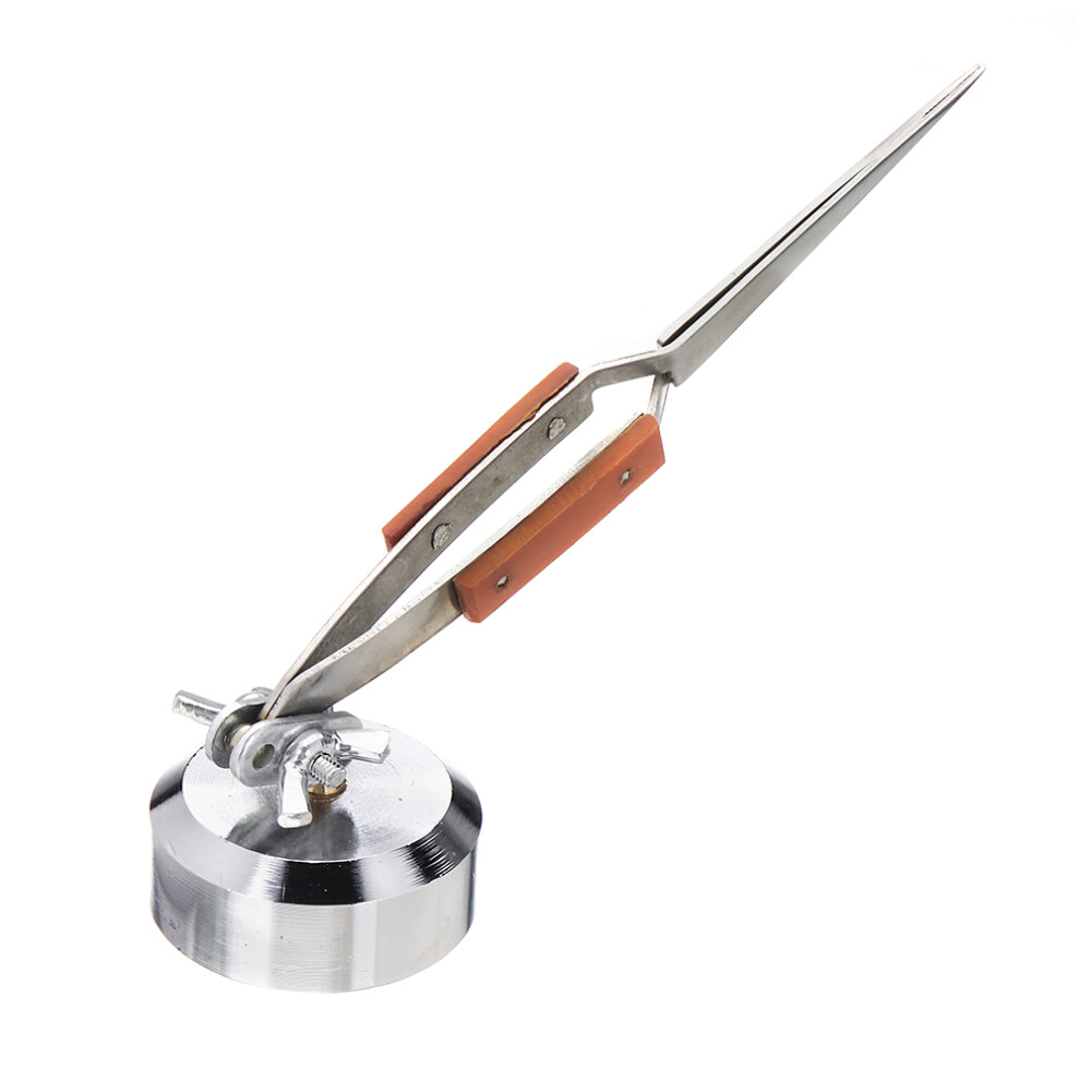 Universal Bracket Soldering Clip Bouncing Clip Soldering Welding Fixed Tweezers Straight Mouth Clip 791177504070