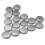 100Pcs Beer Bottles Caps PE Lined Soda Crown Cap Unused Bag 9