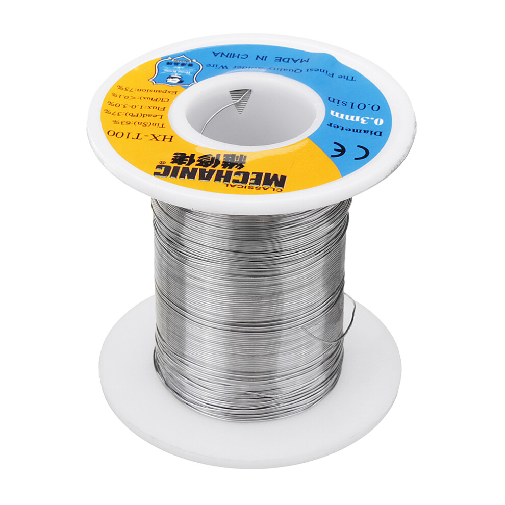 150G 63/37 Tin Lead Rosin Core 0.3Mm 1.2% Flux Reel Welding Line Solder Wire Low Melting Point 6901249933804
