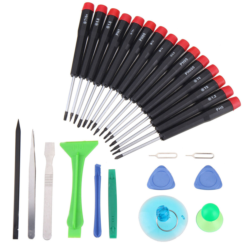 27 In 1 Cell Phone Repair Opening Tools Kit Set Pry Screwdriver For Samsung Apple Mobile Phone 681542902092