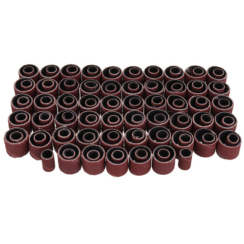 115Pcs 60 120 320 Grit Sanding Band Sanding Drum Sleeve Set Abrasive Tools 1