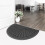 Pineapple & Square Version Special Dust Floor Mat Coffee and Gray Carpet 5