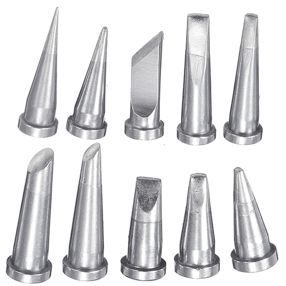 10Pcs Solder Iron Tips For Weller Wsd81 Wsp80 Wd1000 Wp80 Lt Soldering Iron Tip 791177503240