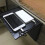 Black Holder Sofa Bed Bedside Foldable Attachment Shelf Bracket for Storage 5