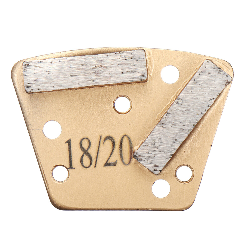Trapezoid Htc Grinding Disc 18/20 Soft Bond Plate For Bolt On Grinder 622944237436