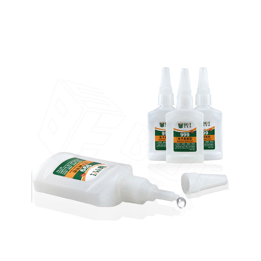 Best Bst-999 50G Universal Super Glue For Metal Plastic Shoes Leather Ceramic Jewelry Rubber 791177479330