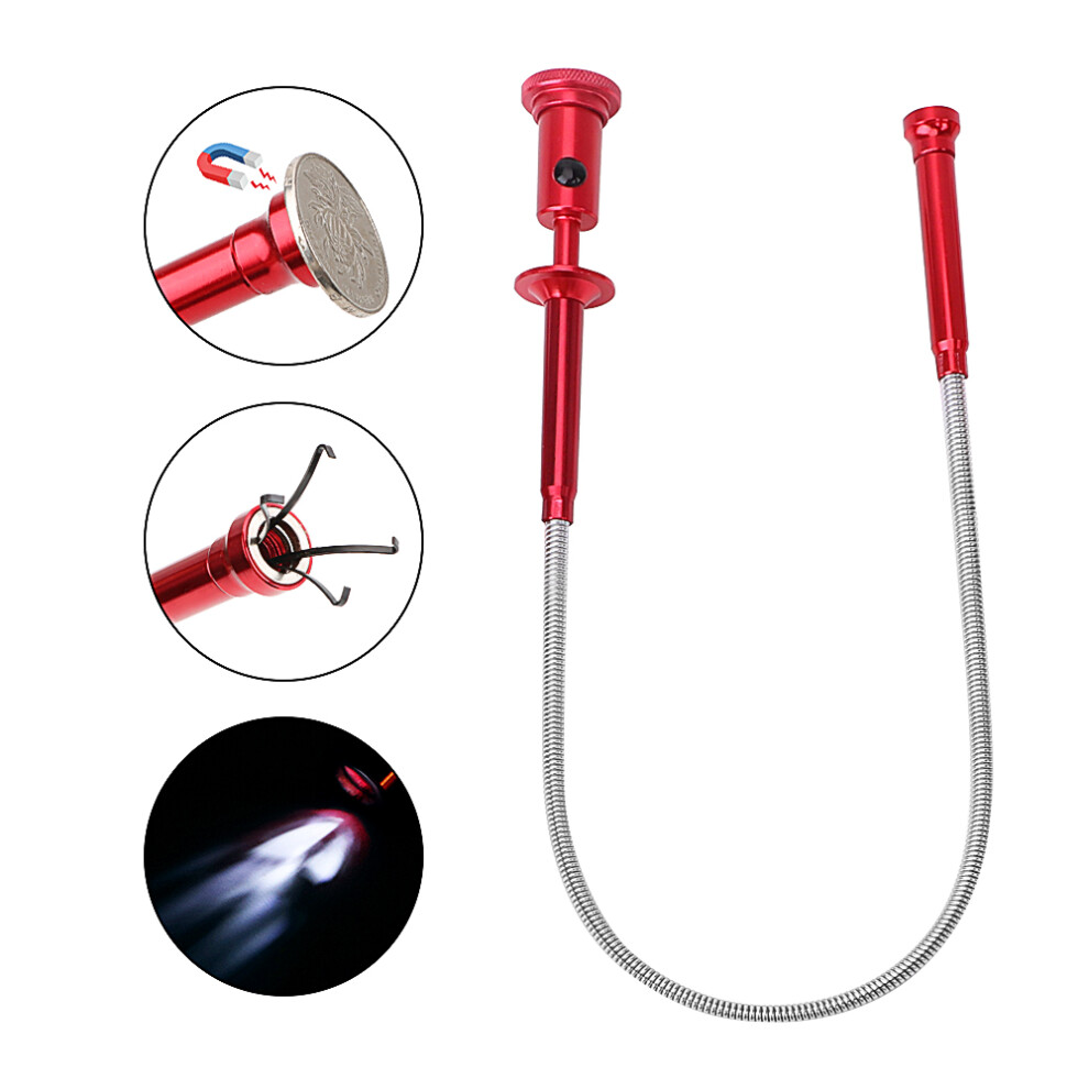 Magnet Flexible Pick Up Tool Grabber Reacher Magnetic Home Toilet Gadget Sewer Cleaning Pickup Tool 791177491967