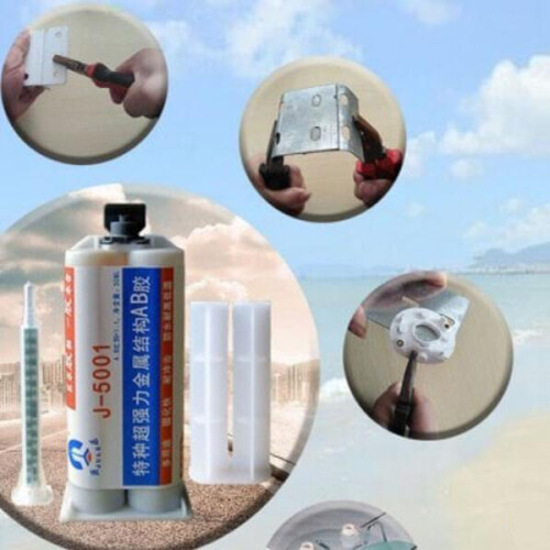 J-5001 Metal Structure AB Adhesive Strength Glue Substitute Welding 2