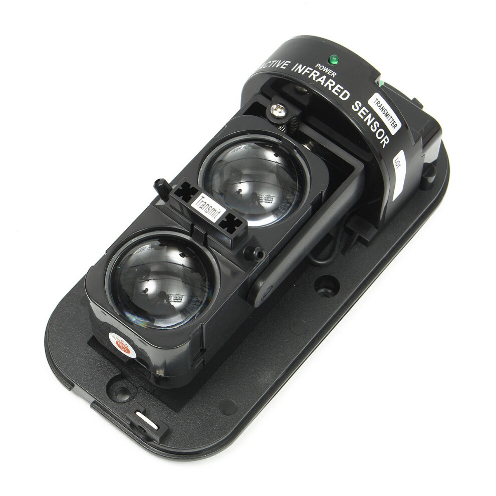 Dual Beam Perimeter Fence Active Infrared Ir Sensor Barrier Detector Window Outdoor Intrusion Alarm 791177617855