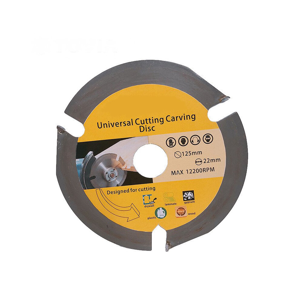 Drillpro 125Mm 3T Circular Saw Blade Multitool Grinder Saw Disc Carbide Tipped Wood Cutting Disc 4146399670267