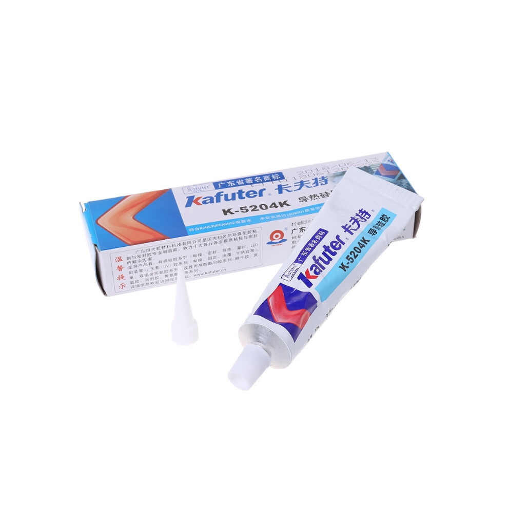 Kafuter K-5204K 80G Thermal Conductive Silicone Cpu Bonding Adhesive Glue 5905920898087