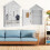 Wooden Storage Box Rack Cabinet Keys Security Case Shabby Chic Lighthouse Wall Mounted Holder 3