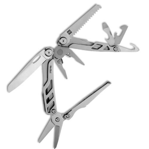 HUOHOU Multi-function 15 Functions Folding Bottle Opener Screwdriver Knife Pliers Tools Kit