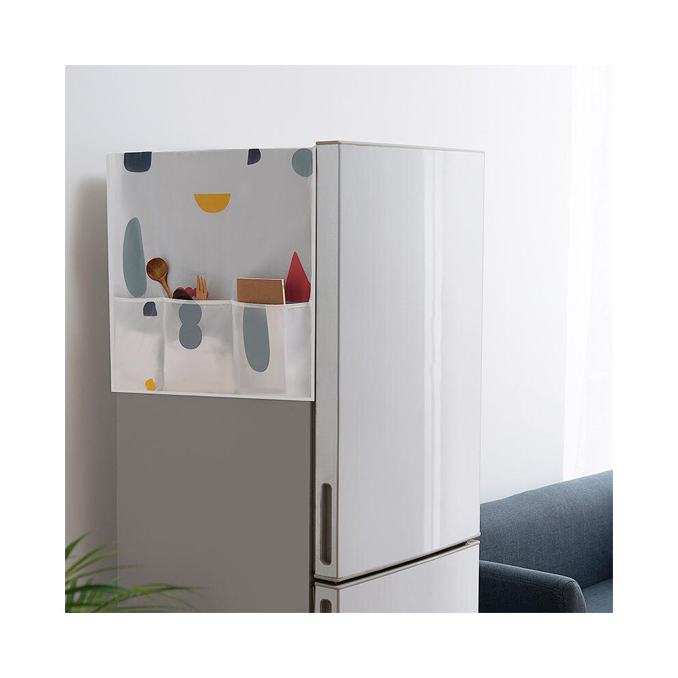 Refrigerator Dust Cover Storage Bag Household Appliance Top Cloth Waterproof