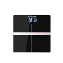 AUGIENB Electronic Weight Scale Square Black Electronic Scale Body Household Weight Scale Convenient Health Scale