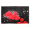 3D Printed Bedding Sets Bedclothes Red Rose Bed Sheet Cover With 2 Pillowcases 6