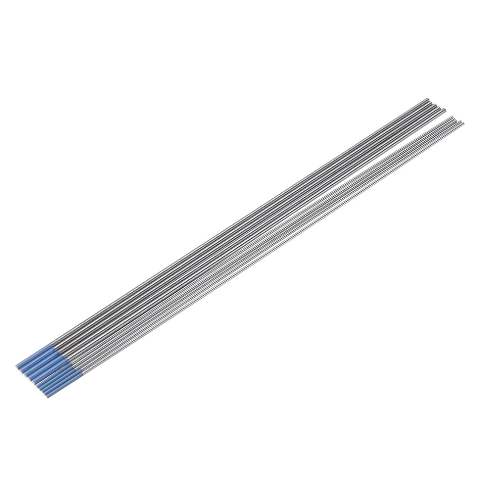 10Pcs Tungsten Wl20 Blue Tip Tig Electrode 1.0/1.6X150mm Weld Welding Rods 6901249219427