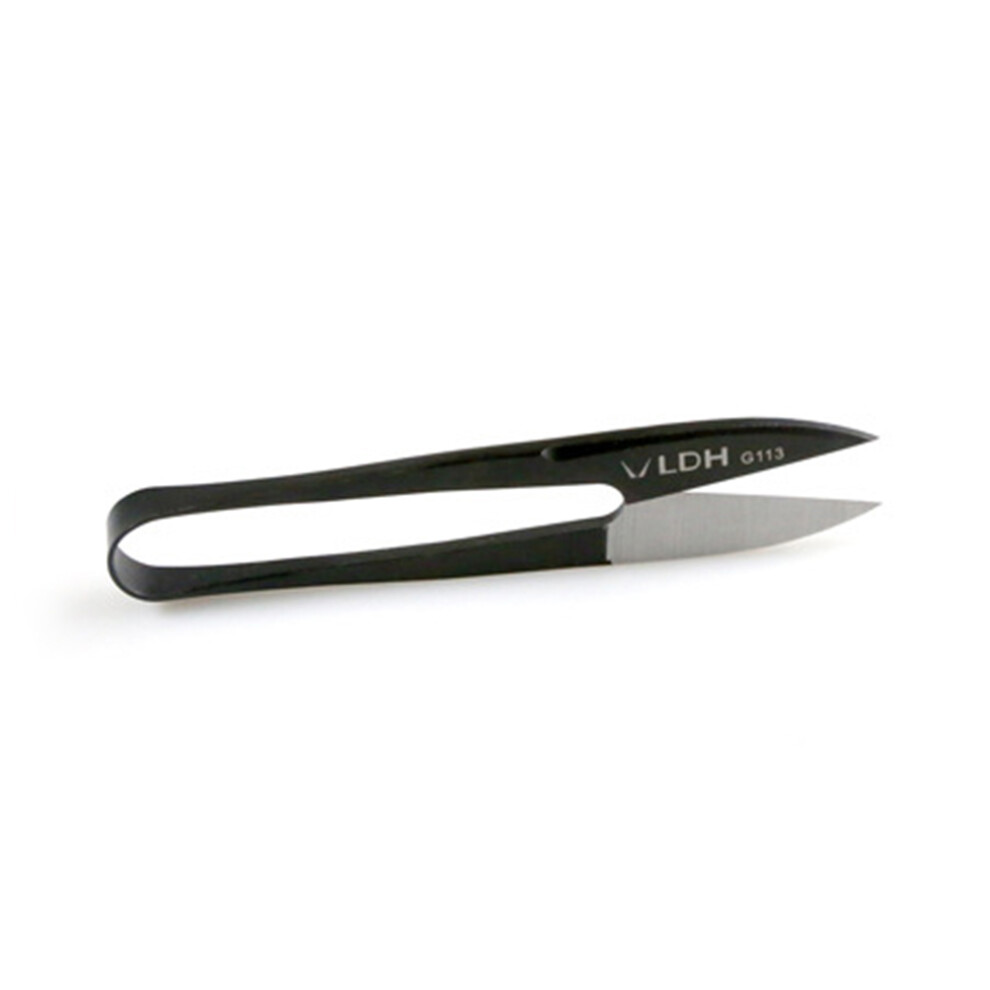 G113 Home Textile Stainless Steel Scissor Yarn Scissor One-Piece Titanium-Plated Black Thread Small Scissors Sewing Thread Needle Scissors 3796736961377